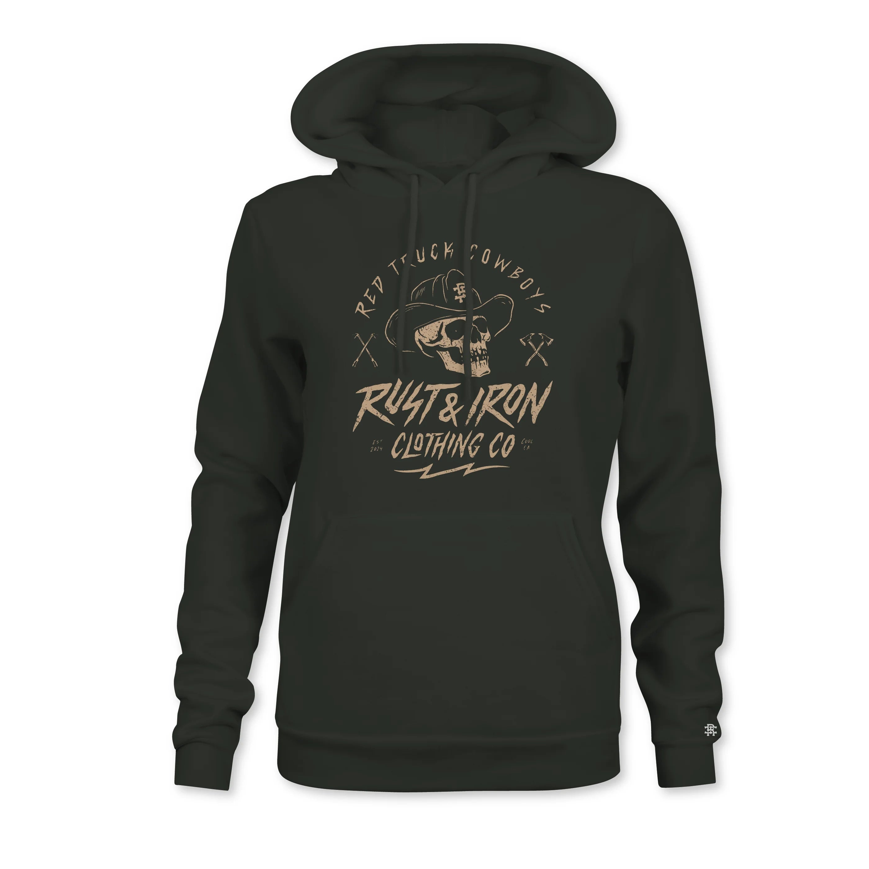 W's Red Truck Cowboys Hoodie Rust & Iron Clothing